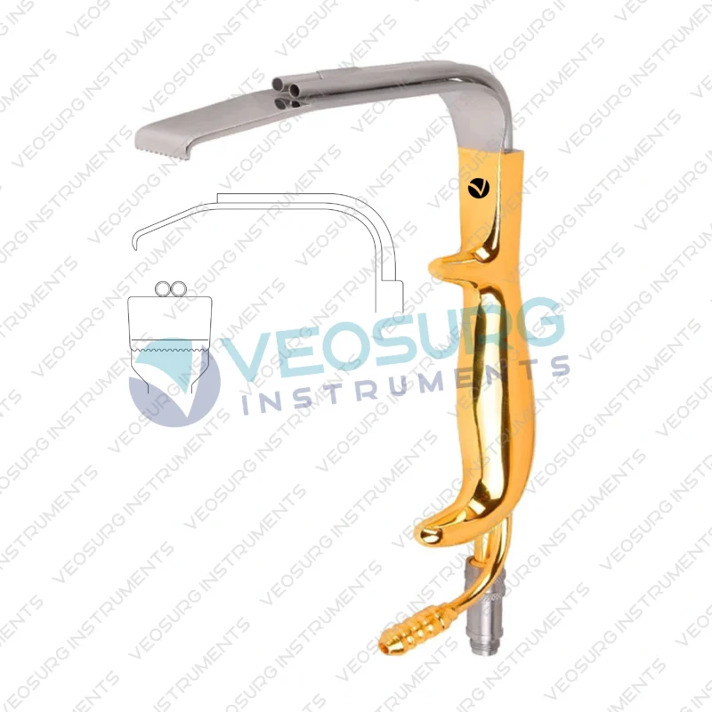TEBBETTS Fiber Optic Breast Retractor