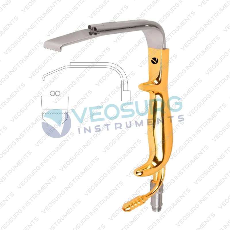 TEBBETTS Fiber Optic Breast Retractor