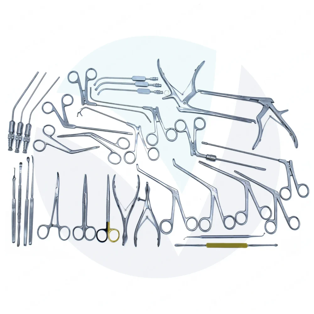 Fess Instruments Set, Complete Set of Endoscopic Sinus Surgery