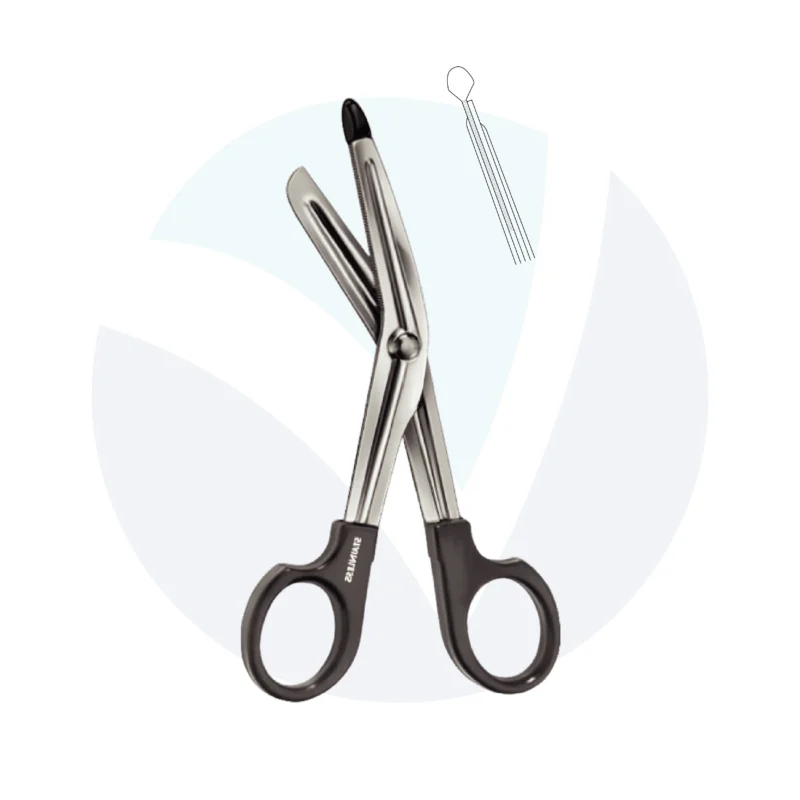 LISTER Universal Bandage Scissors, Serrated