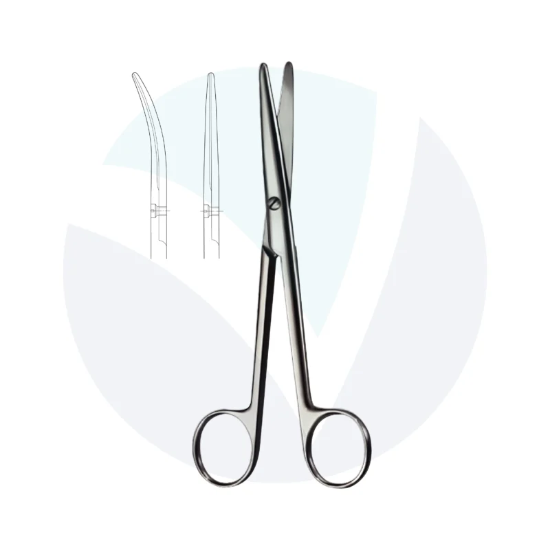 MAYO Dissecting Scissors, Round Blades