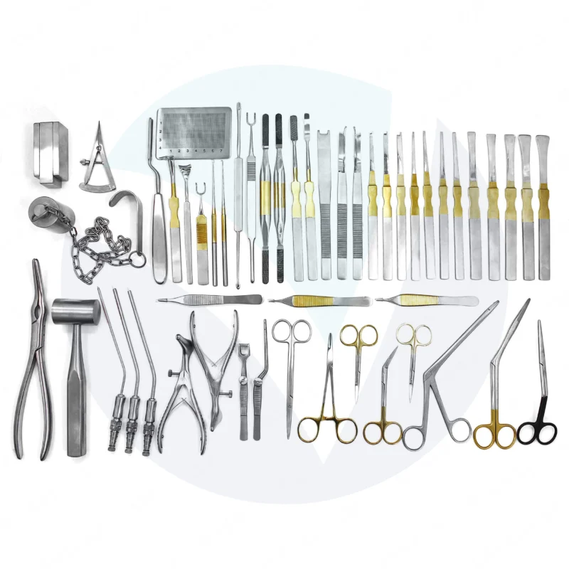 Rhinoplasty Instruments Set 50 Pcs of ENT Nasal Surgical Instruments