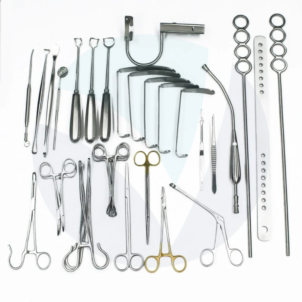 Tonsillectomy and Adenoidectomy Instruments Set of 23 Pcs