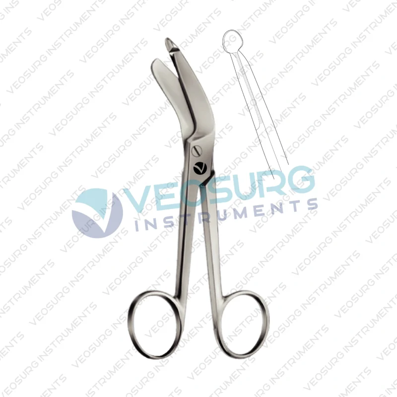 LISTER Bandage Scissors, Serrated