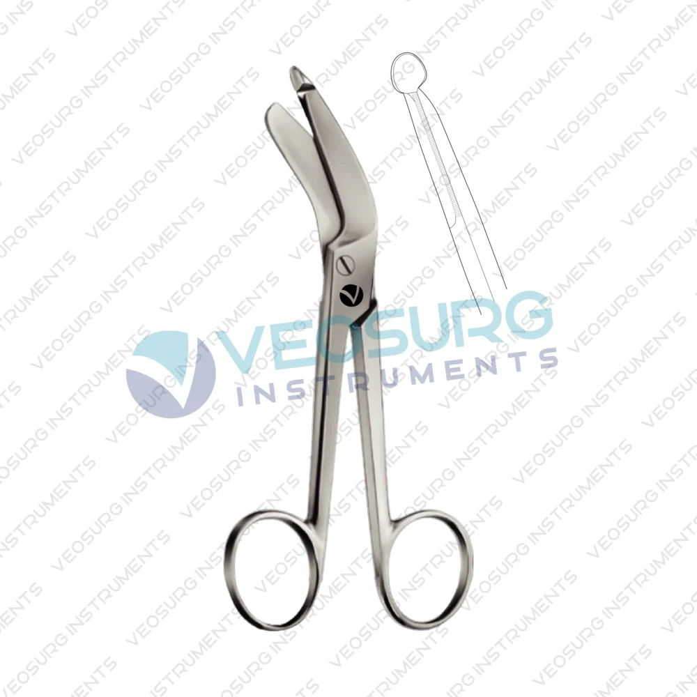 LISTER Bandage Scissors, Serrated