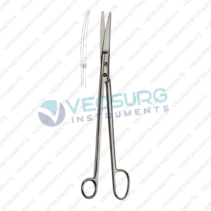 MAYO Dissecting Scissors, With One Large Ring