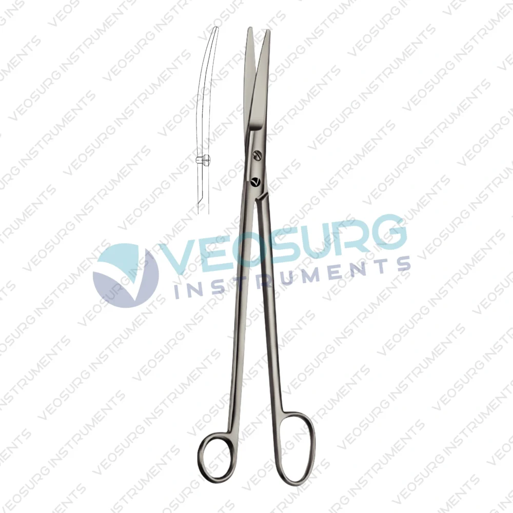 MAYO Dissecting Scissors, With One Large Ring