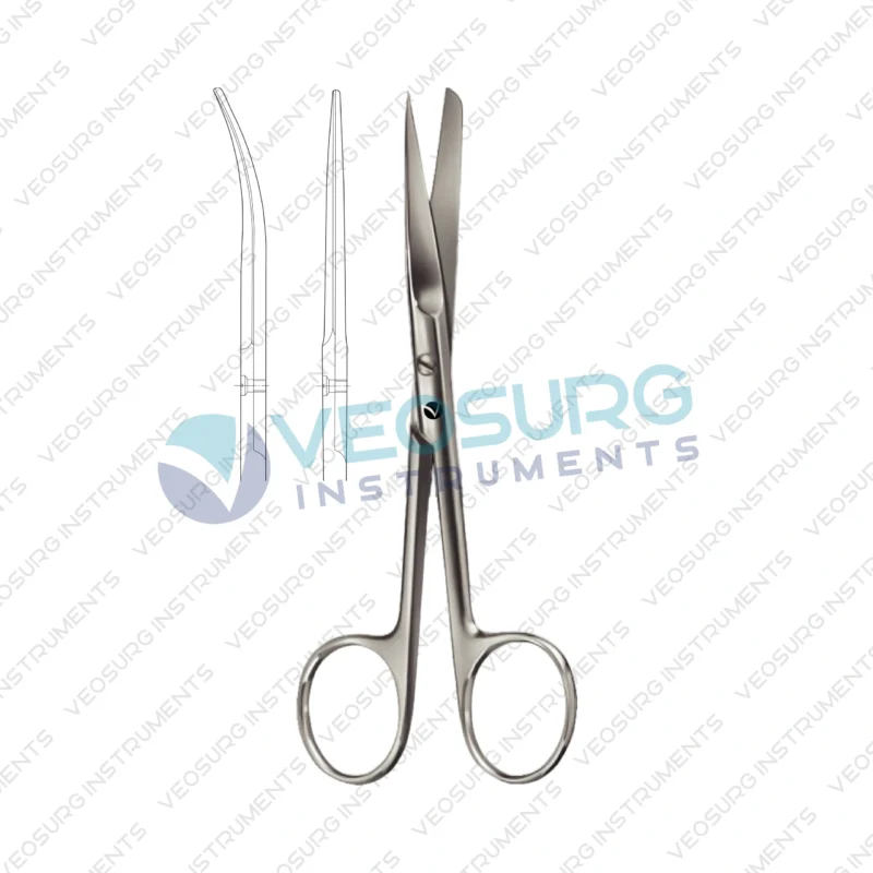 Operating (Dressing) Scissors, Delicate Sharp/Blunt