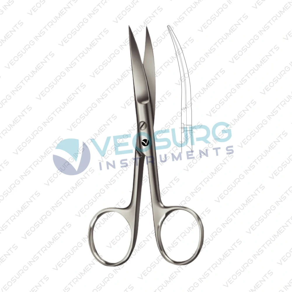 Operating (Dressing) Scissors Sharp/Sharp - Image 2