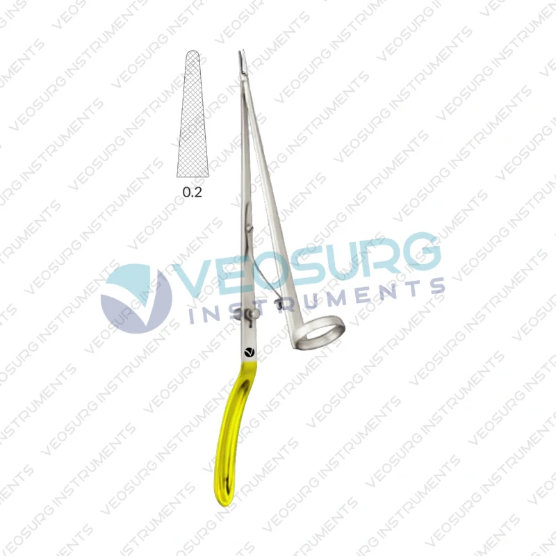 TC Tip HELLBERG-KUPKA Needle Holder With Ergonomic Handle