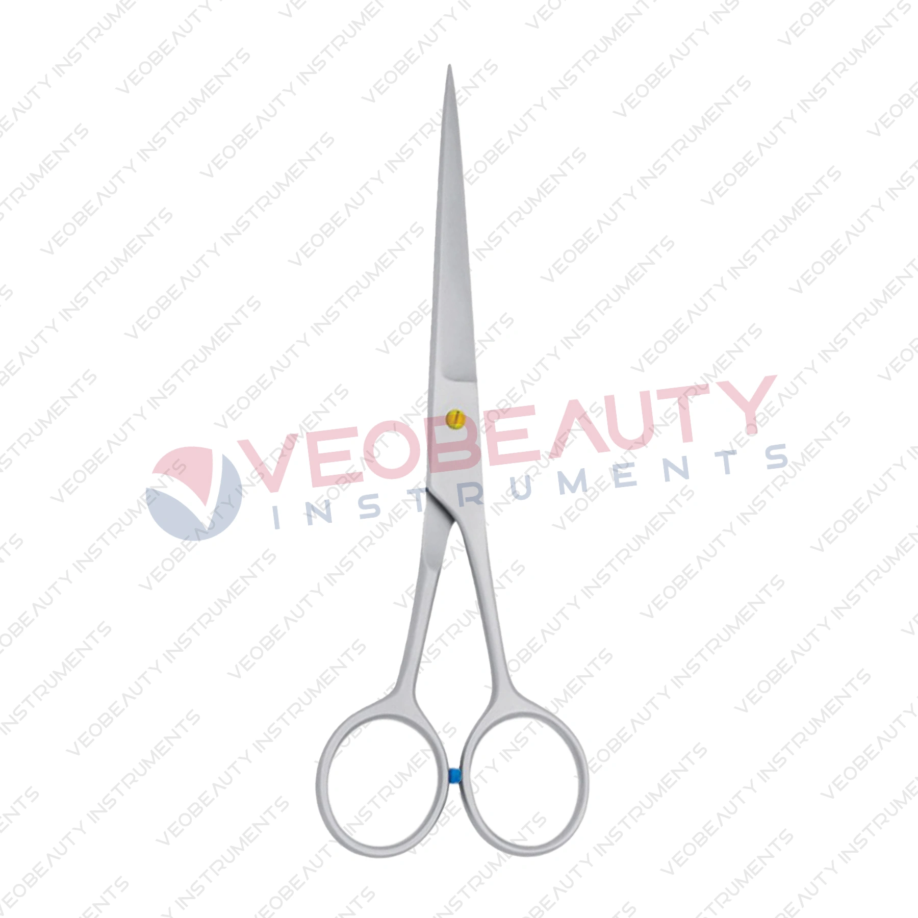 Lightweight, slim-design Supercut barber scissors with a sleek, streamlined metallic build