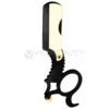 Black and White Finger Ring Hair Shaving Razor Barber Mens Cut Throat Hair Shaver