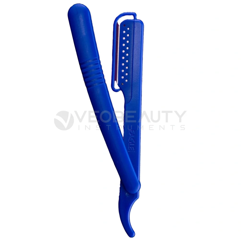 Straight Razor Plasic Economy Plastic Disposable Razor Single Use Straight Razor – VeoSurg ...