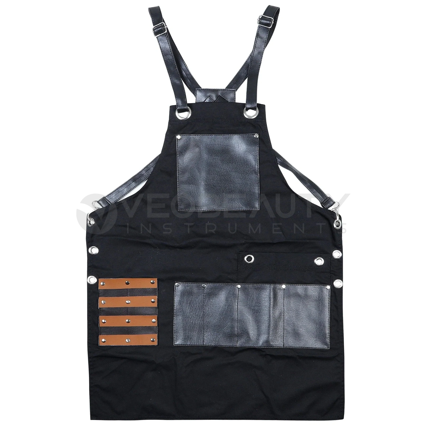 Professional Denim Jeans Apron Barber Salon Apron Black