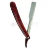 Straight Edge Barber Razor Dark Red Color