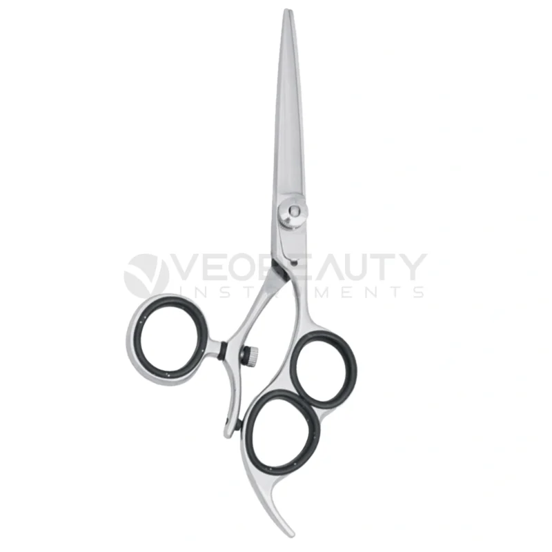Triple Finger Swivel Handle Scissors Barber Razor Shear